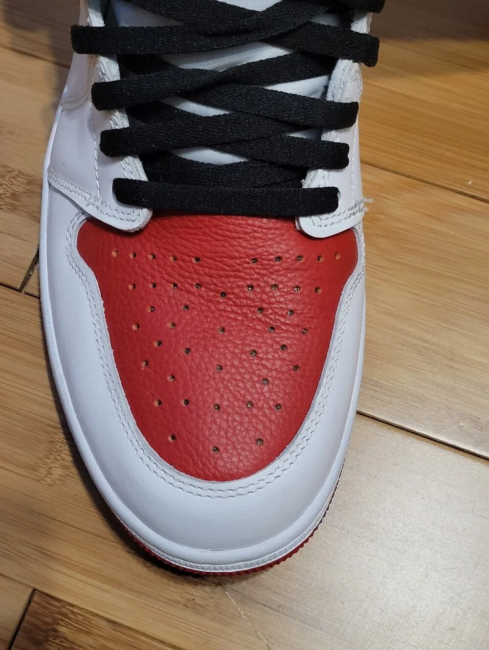 Air Jordan 1 Retro High OG Heritage White Red Men’s Size 14